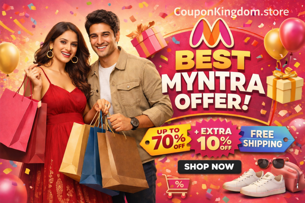 Myntra Coupons & Promo Codes